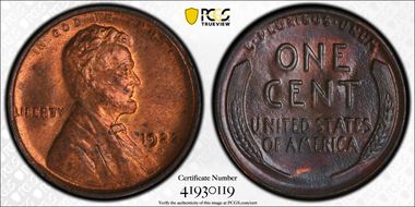 1922-D 1C MS64RB