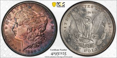 1886 $1 MS64