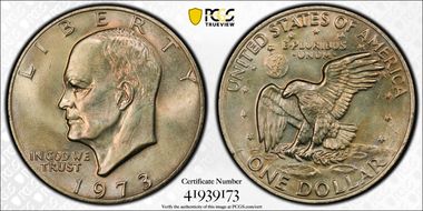 1973 $1 MS65