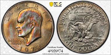 1973 $1 MS62