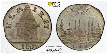 1807-IER Kreuzer KM-419 City View MS65