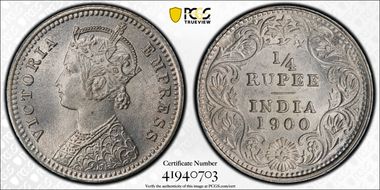 1900-C 1/4 Rup SW-6.340 MS64