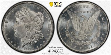 1878-CC $1 GSA Hoard MS63