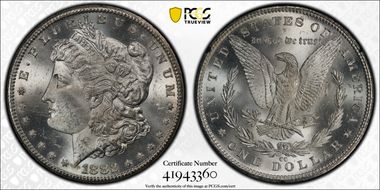 1882-CC $1 GSA Hoard MS63