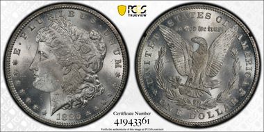 1885-CC $1 GSA Hoard MS63