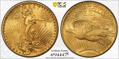 1915-S $20 MS64