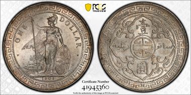 1901/0-B Trade$ Prid-11 OD MS64