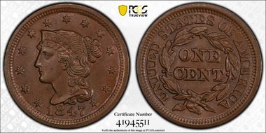 1847 1C MS64+ BN