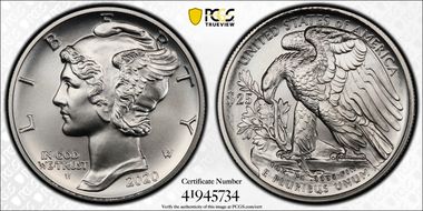 2020-W $25 Palladium First Strike SP70