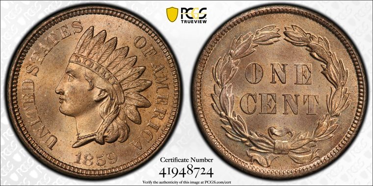 Cert 41948724 - Coin Image