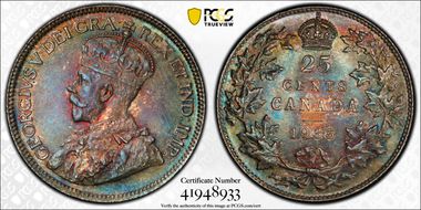 1935 25C MS65+