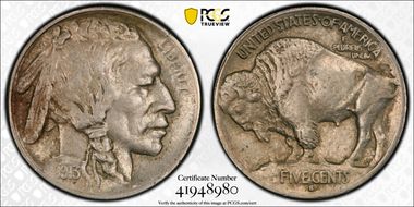 1913-S 5C Type 1 XF45