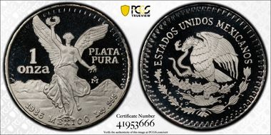 1986-Mo Onza Libertad Ag PR68DCAM