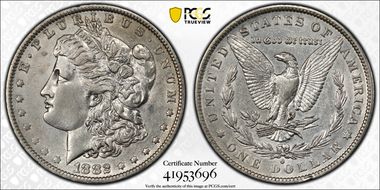 1882-O $1 N1