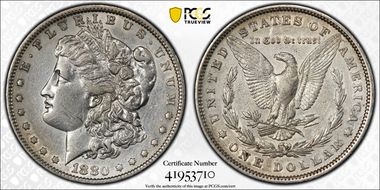 1880 $1 XF45