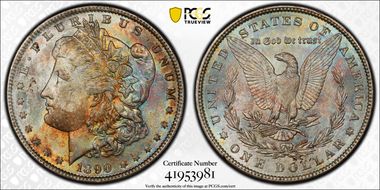 1890 $1 MS65