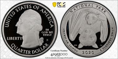 2020-S 25C American Samoa NP - Silver Limited Edition Proof Set - First Strike PR69DCAM