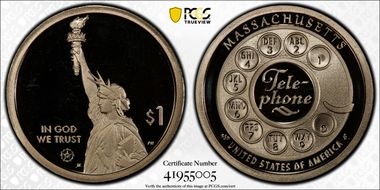 2020-S $1 American Innovation MA First Strike PR68DCAM
