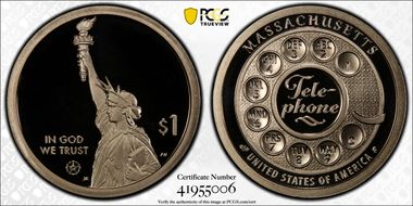 2020-S $1 American Innovation MA First Strike PR69DCAM