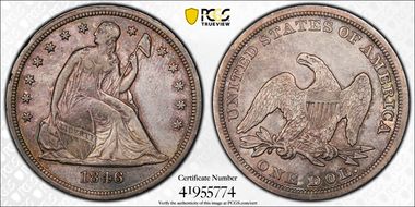 1846 $1 XF45