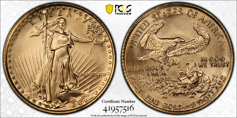 Cert 41957516 - Coin Image