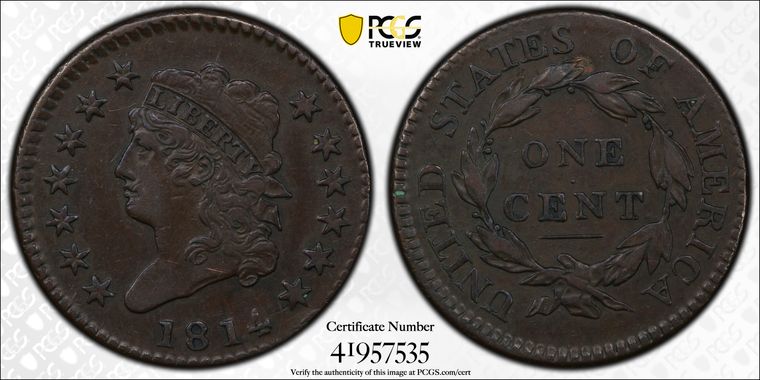 Cert 41957535 - Coin Image