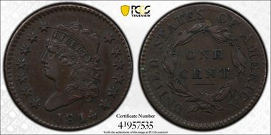 1814 1C Crosslet 4 XF40BN