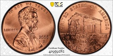 2009-D 1C Lincoln-Early Childhood MS67RD