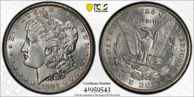 1903 $1 MS62