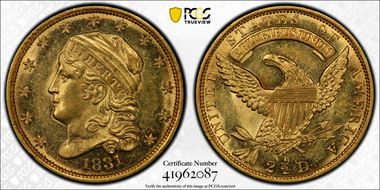1831 $2.50 MS63