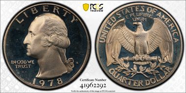1978-S 25C PR67DCAM