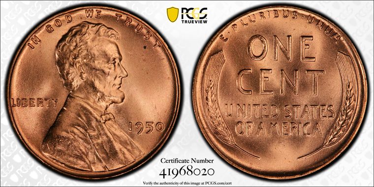 Cert 41968020 - Coin Image