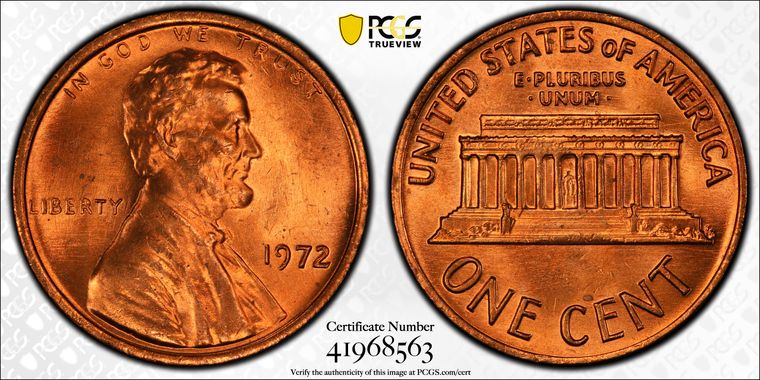 Cert 41968563 - Coin Image