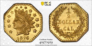 1876 G50C BG-949 MS66PL