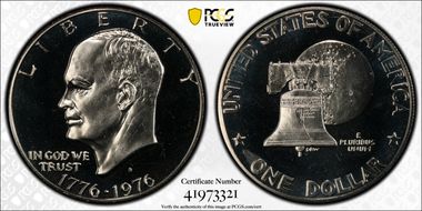 1976-S $1 Clad Type 1 PR68DCAM