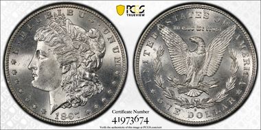 1897-S $1 MS65