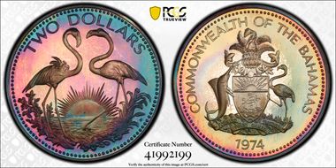 1974-FM $2 KM-66a PR69DCAM