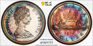 1972 S$1 Voyageur Ag SP66