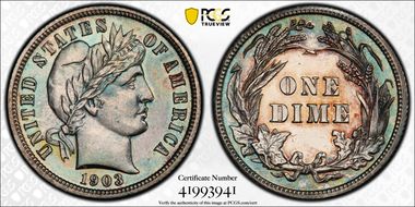 1903 10C PR63