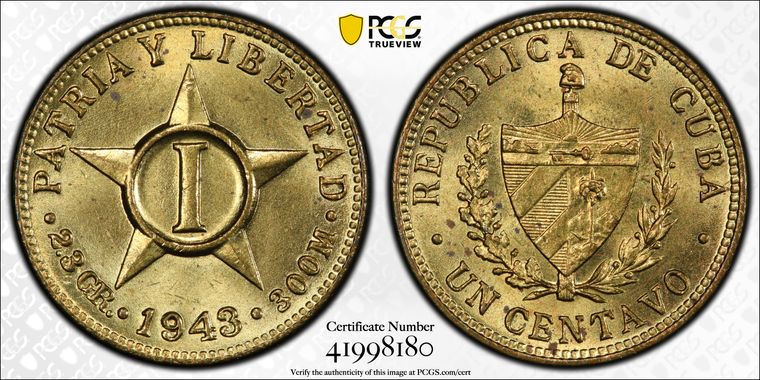 Cert 41998180 - Coin Image