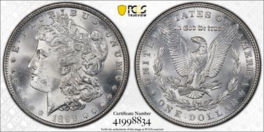 1899 $1 MS66