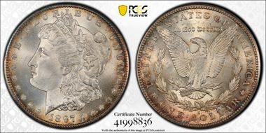 1897-S $1 MS66