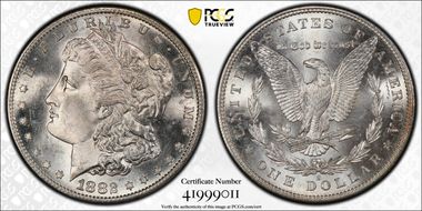 1882-S $1 MS66