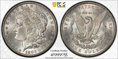 1883-CC $1 MS64