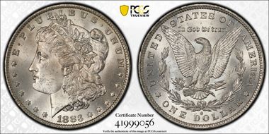 1883-O $1 MS64