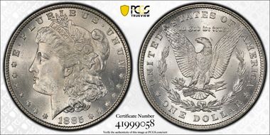 1885 $1 MS63