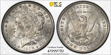 1898-O $1 MS63