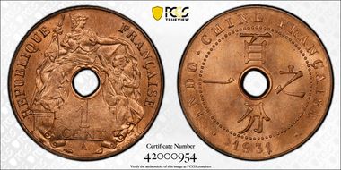 1931-A 1C Lec-96 Torche MS65RD