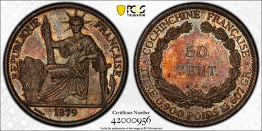 1879-A 50C Lec-25 MS64