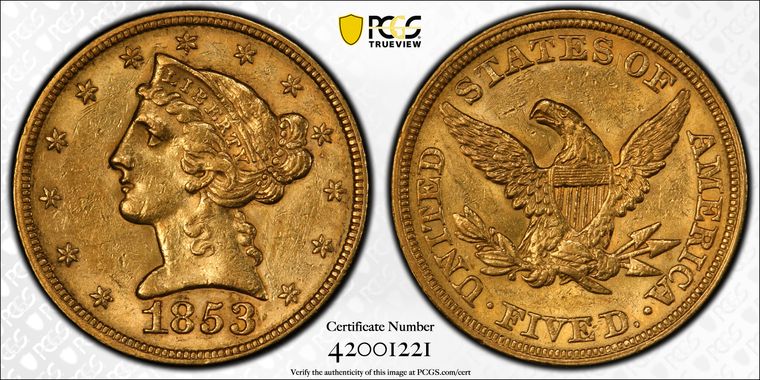 Cert 42001221 - Coin Image